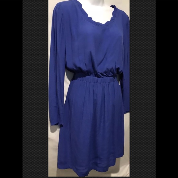 BROADWAY & BROOME J Crew Blouson Blue Melodymaker - Picture 4 of 8